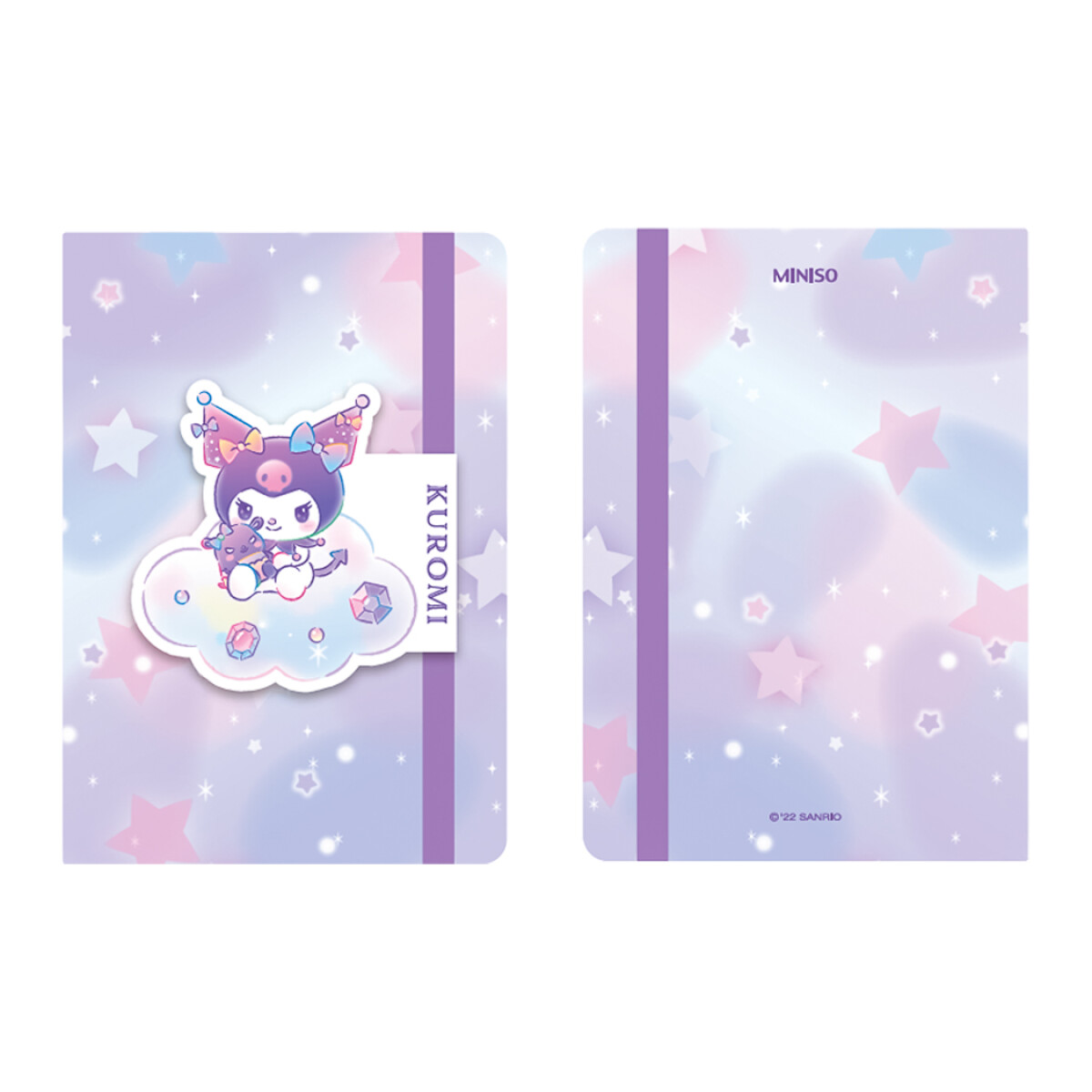 Cuaderno Sanrio A5 tapa dura - Kuromi 