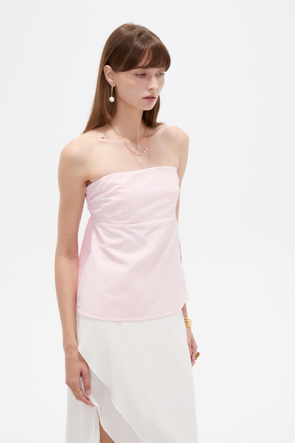 Tops Eiame Rosa Claro