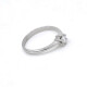 Anillo Solitario En Platino Y Brillante Anillo Solitario En Platino Y Brillante
