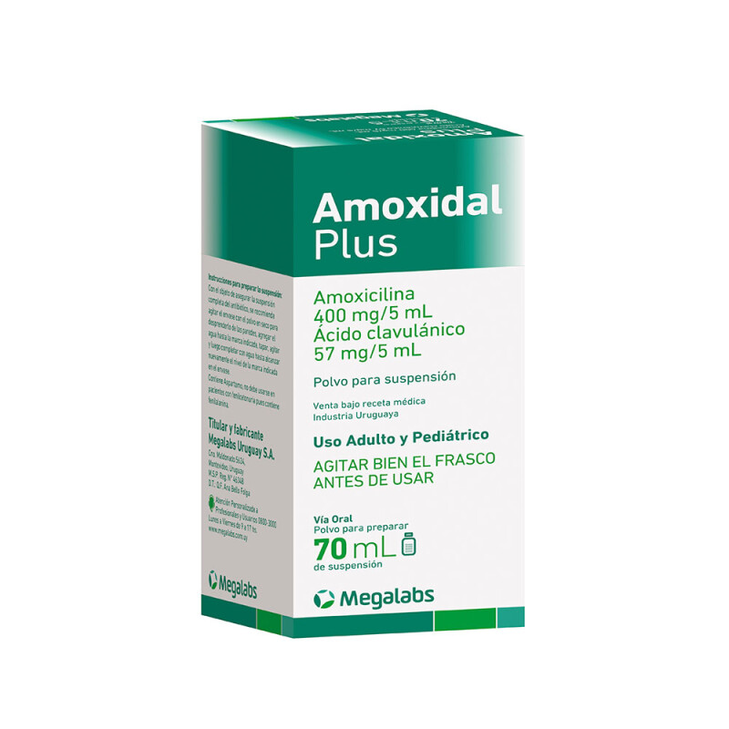 Amoxidal duo suspension 70ml Amoxidal duo suspension 70ml