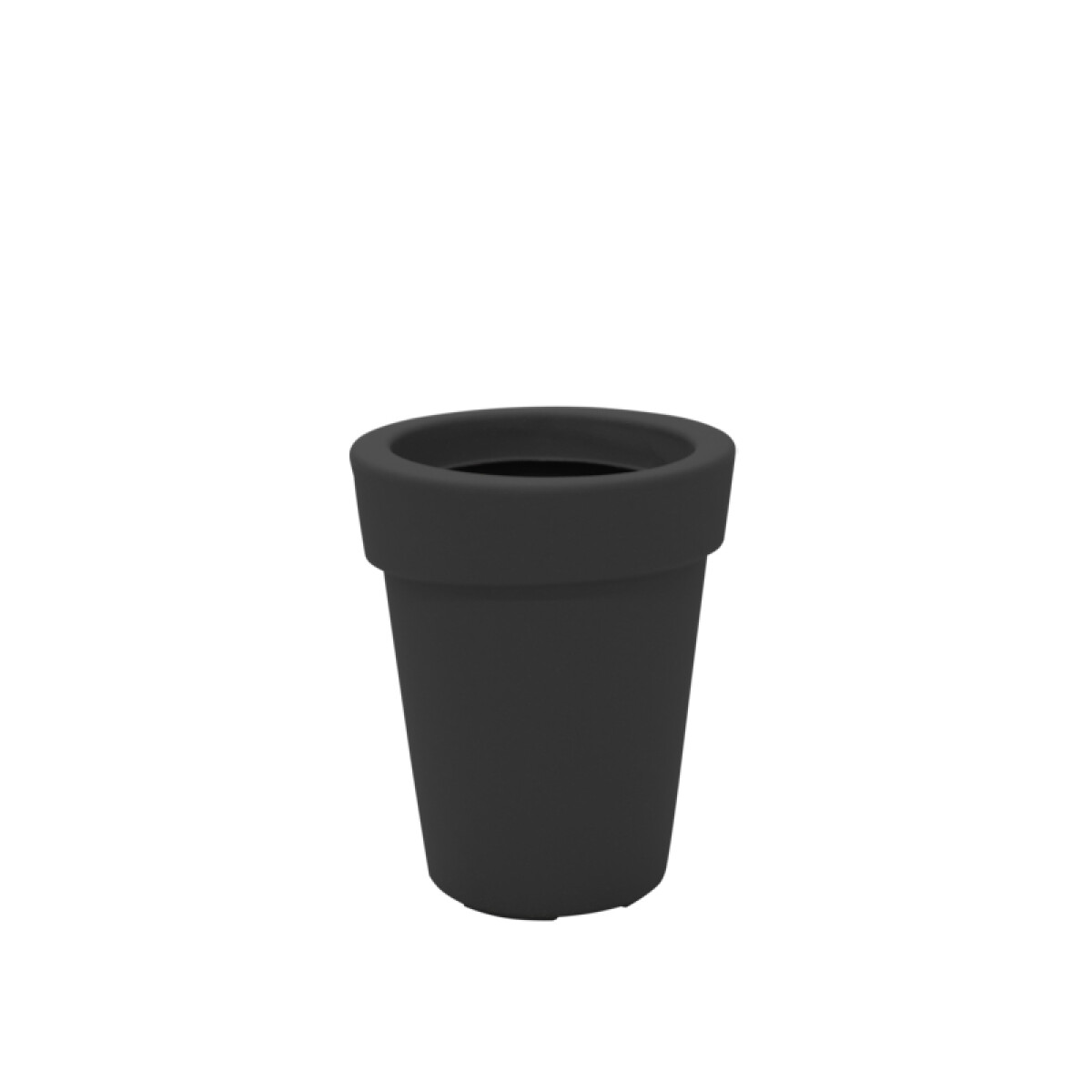 Maceta "GIPSY" Ø45 x 55cm. grafito oscuro -TRAMONTINA - TD0296 