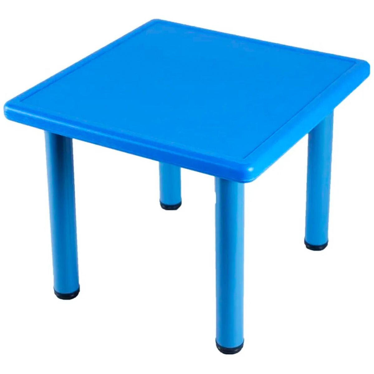 Mesa Infantil Plastico Y Metal Para Niños Escuela - Azul 