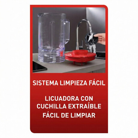Multiprocesador Arno Multichef | 7 En 1 | Color rojo. Multiprocesador Arno Multichef | 7 En 1 | Color rojo.