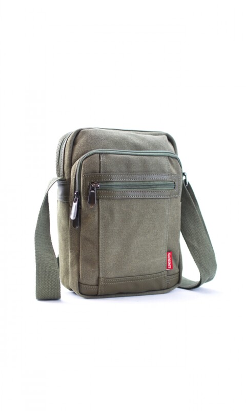 MORRAL MONTE MERU CANVAS VERDE MILITAR