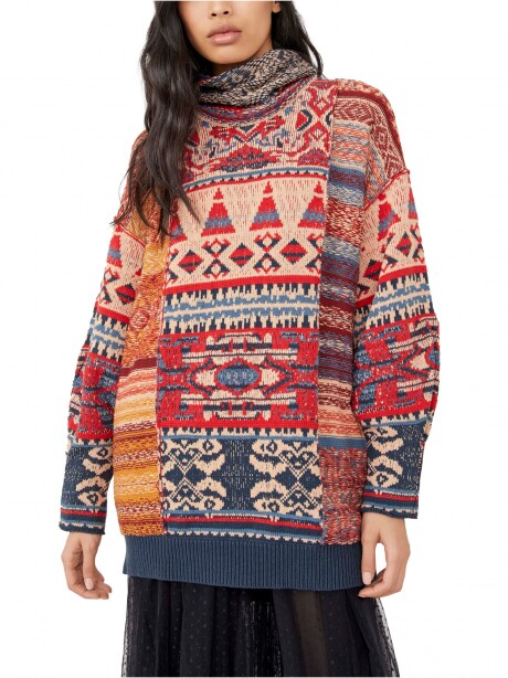 Taos sweater mini MARRON