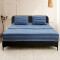 JUEGO DE SABANAS POLAR RAYAS AZULES 2 PLAZAS