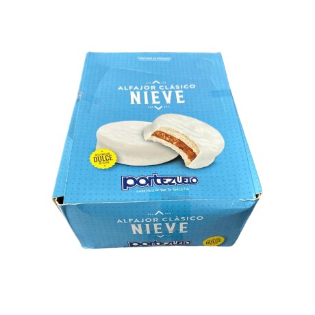 Alfajor Portezuelo x 18 Nieve