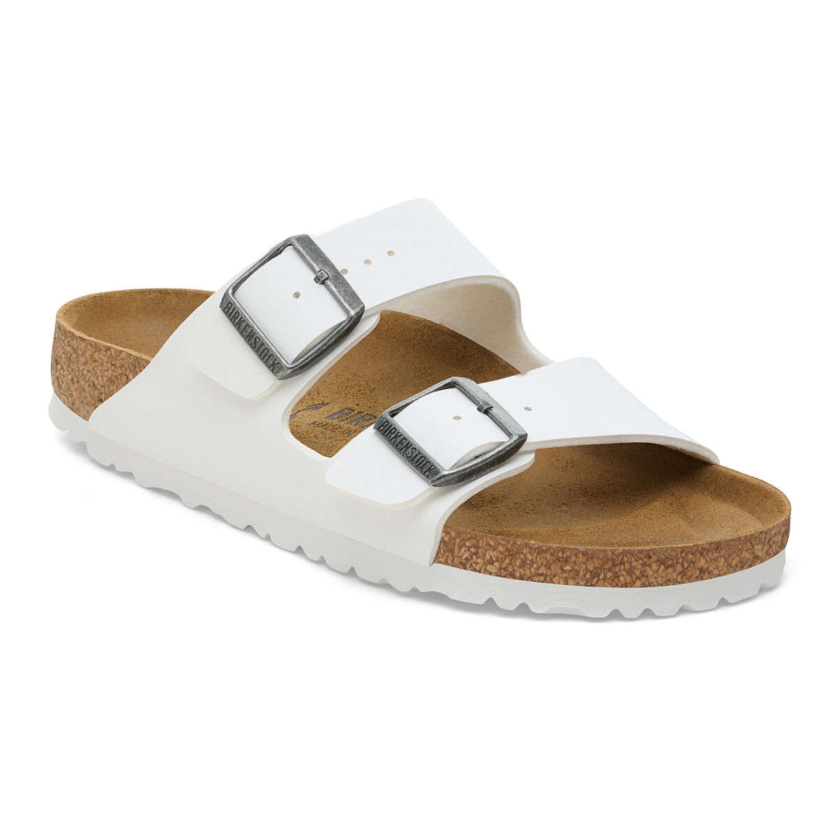 Sandalia Arizona Birko-Flor - Regular - Blanco 