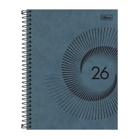 Agenda Tilibra 2026 Pratika Semanal Azul