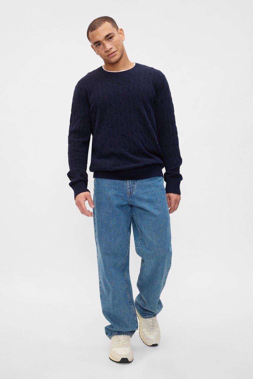 Buzo Cashsoft Ochos Hombre Navy Uniform