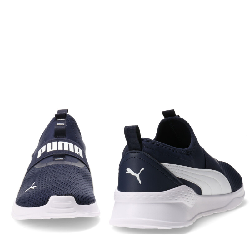 Championes de Hombre Puma Anzarun Lite SlipOn Azul Marino - Blanco