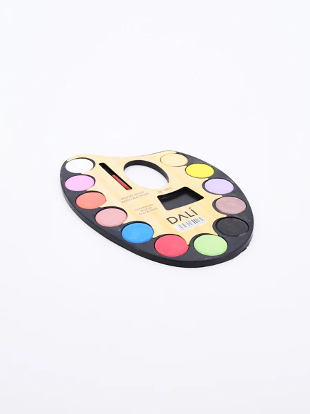 ACUARELAS PALETA 12 COLORES MULTICOLOR