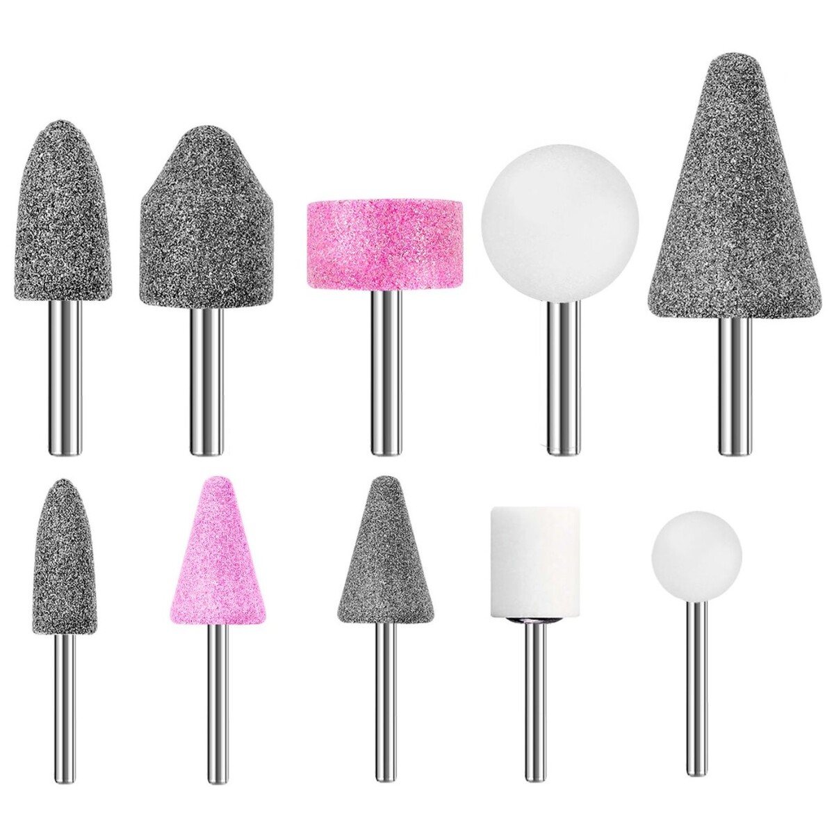 Set De 10 Piezas Para Mini Torno Y Amoladora Recta 