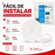 Burlete 10 x 6 mts BLANCO