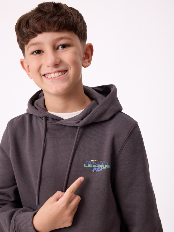 CANGURO S/C CATELO TEEN RUSTY Gris Oscuro