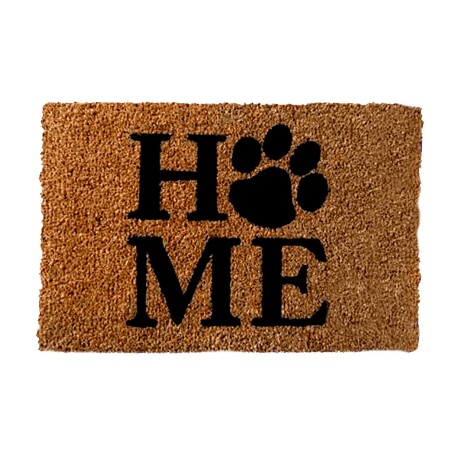 Alfombra Puerta Entrada Felpudo Coco Goma 40X60 Home Dog