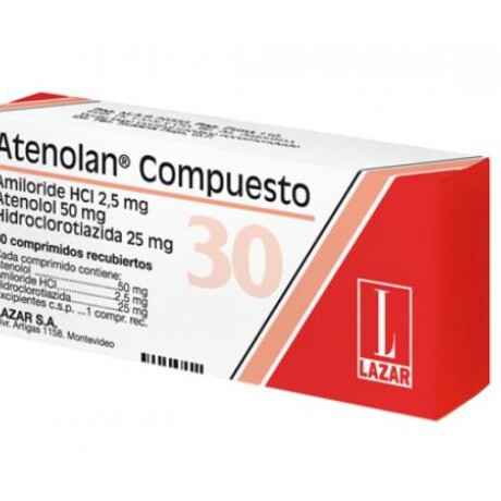 Atenolan Lazar Compuesto x20 Comprimidos – Control de la Presión Arterial Atenolan Lazar Compuesto x20 Comprimidos – Control de la Presión Arterial