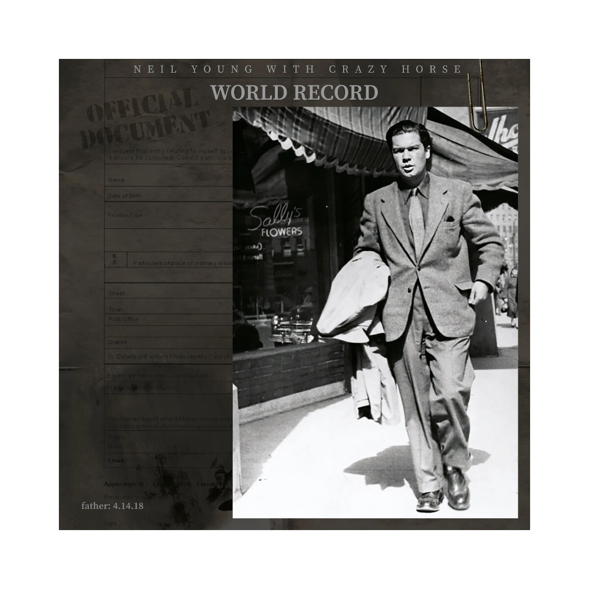 Neil Young & Crazy Horse - World Record - Lp - Vinilo 