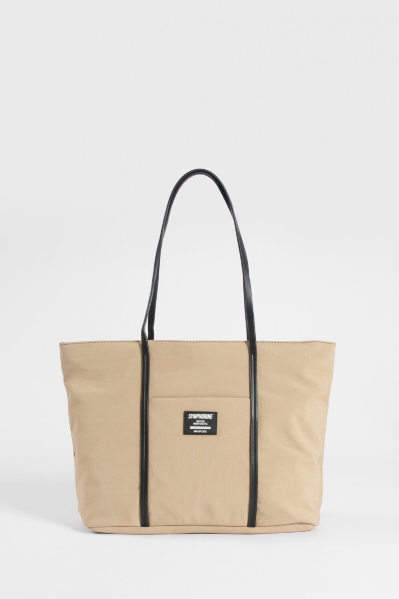 Shopper urban lifestyle beige