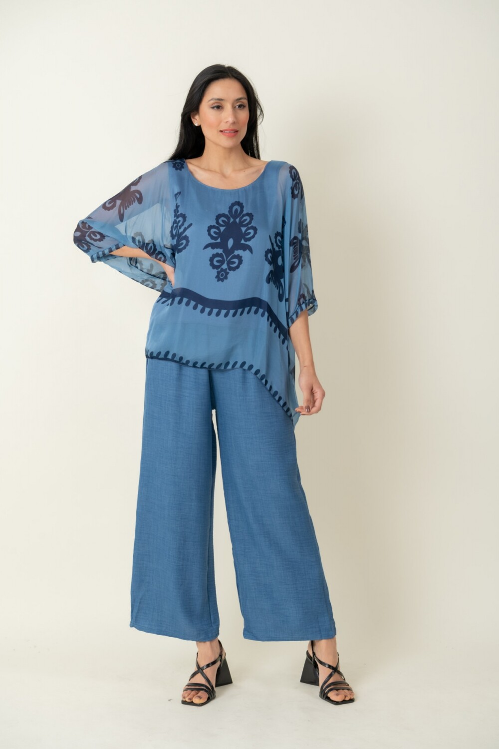 BLUSA CELANDINE Baby blue