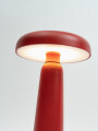 Lampara De Mesa Baska, Touch Usb Rojo