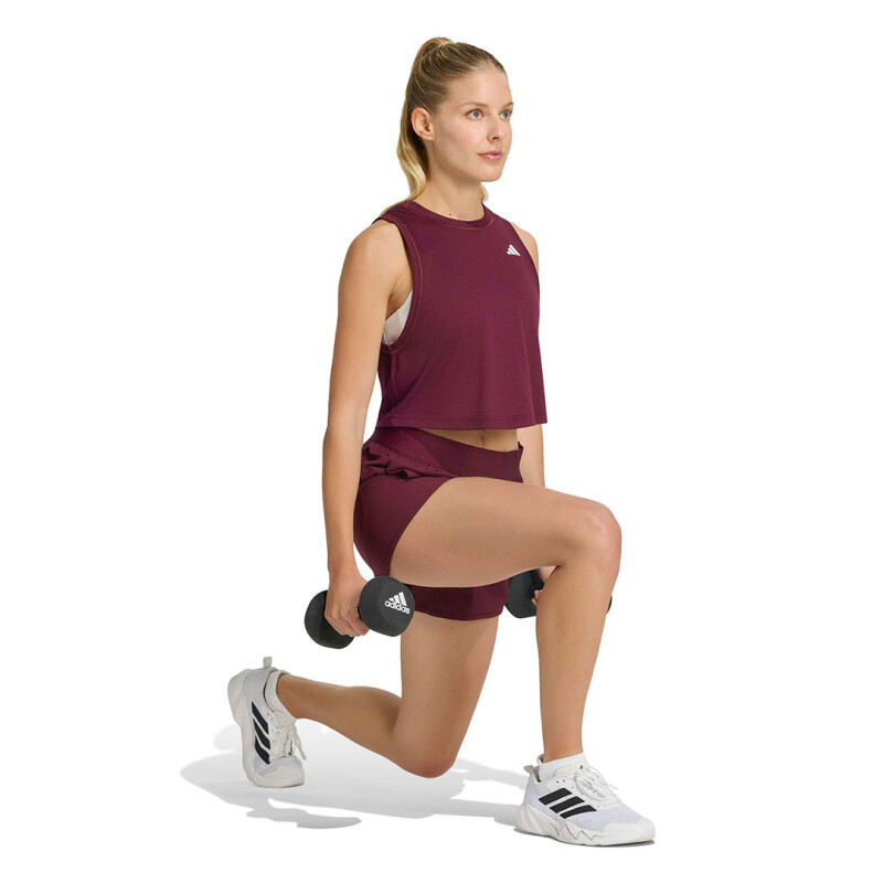 Top de Mujer Adidas We Tank Bordó