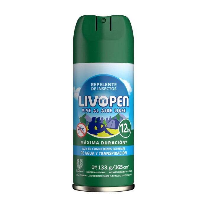 LIVOPEN REPELENTE AEROSOL MAX.DUR.165ML única