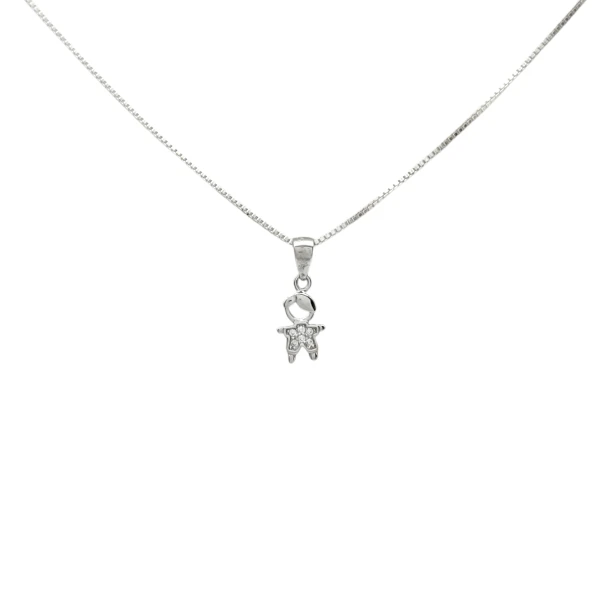 Conjunto Niño - Plata 925 - Zirconia- CJ3003 conpiedra