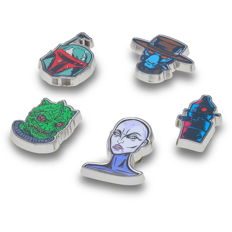 Jibbitz Star Wars Character 5 Pack Multicolor