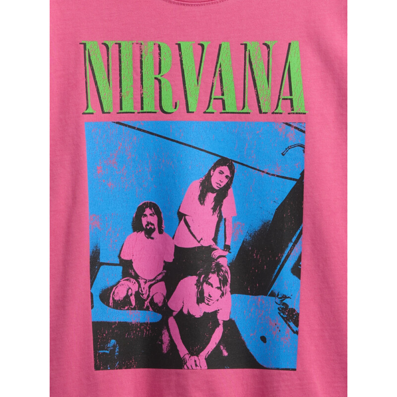 GRAPHICS 3PL - MUSIC TEES STANDOUT PINK