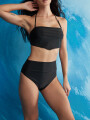 BIKINI TIRO ALTO MORGANA NEGRO
