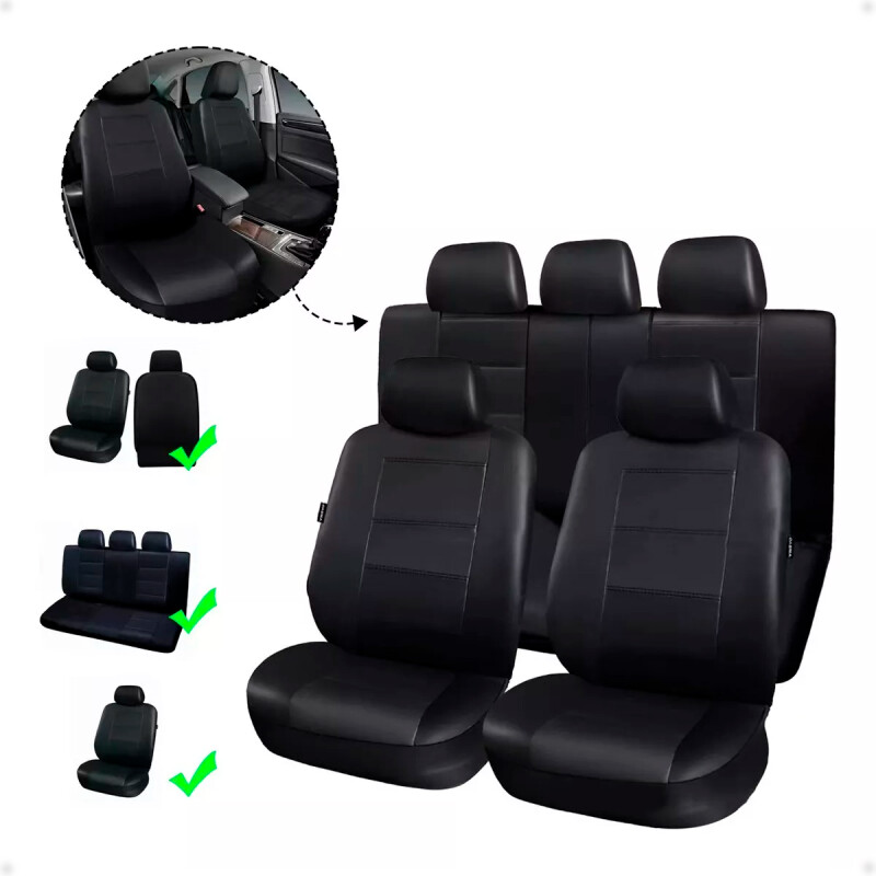 Cubre asiento para Auto de Eco Cuero Cubre asiento para Auto de Eco Cuero