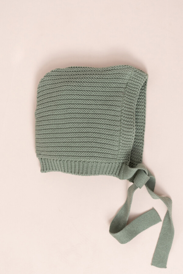Gorro abrigado con orejas Verde