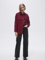Camisa Tome Bordeaux Oscuro