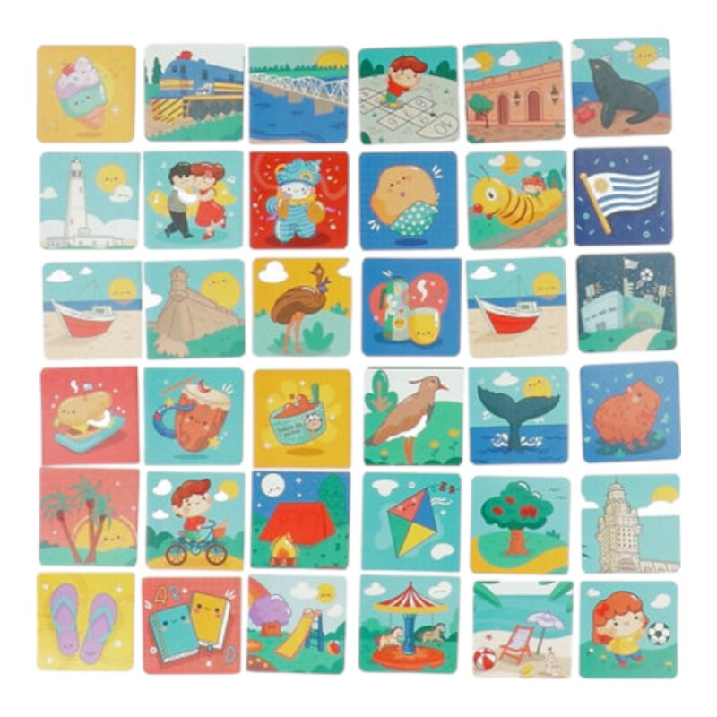 Juego De Mesa Memo Uy MACACHÍN Juego De Mesa Memo Uy MACACHÍN