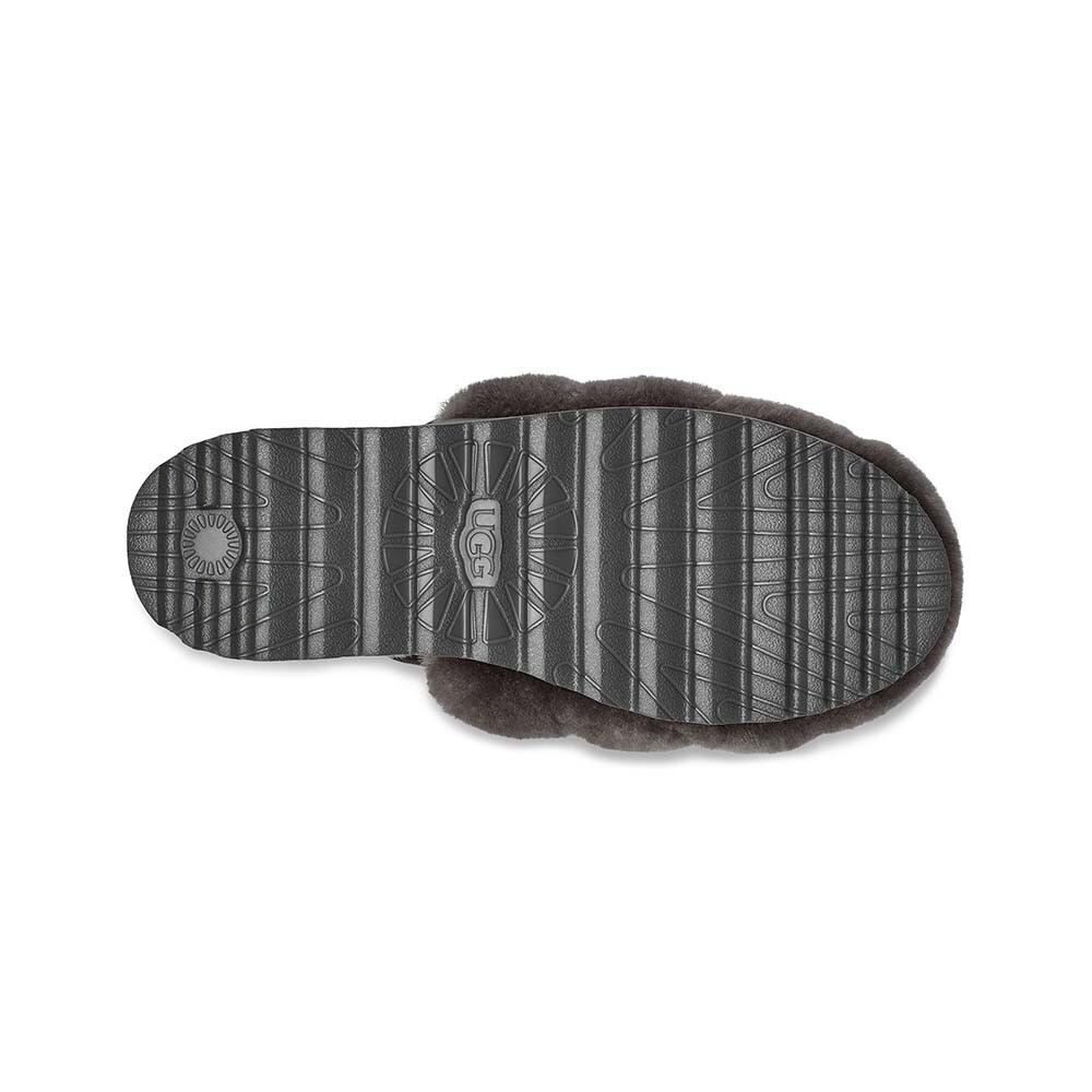 Super Fluff Slipper W - Mujer Charcoal