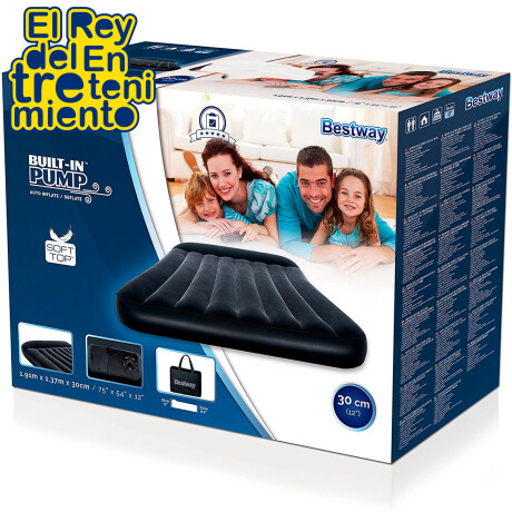 Colchón Inflable Bestway 2p Eléctrico Grande Camping Colchón Inflable Bestway 2p Eléctrico Grande Camping