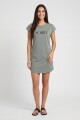Vestido remeron estampado GRIS OSCURO
