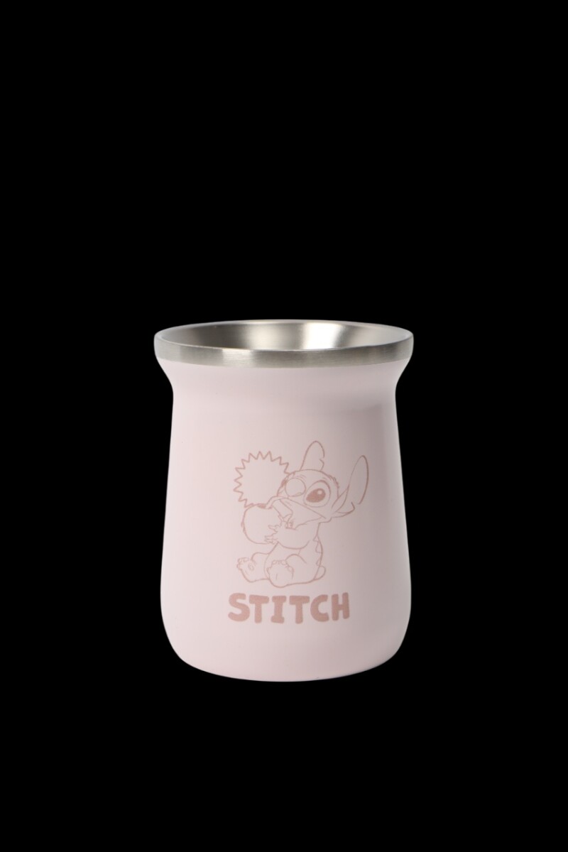MATE ACERO INOXIDABLE STICH DLS7207 236ML Universo Binario - ROSADO 