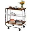Carrito de servicio Dinett DELUXE NOGAL Wenko Carrito de servicio Dinett DELUXE NOGAL Wenko