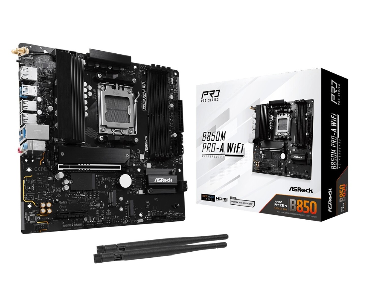 Mother Asrock B850 Pro-a AM5 Wi-fi 6E 