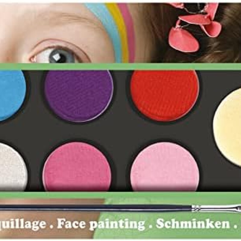 DJ0923 Pintura De Cara X6 Colores Djeco Modelo Sweet