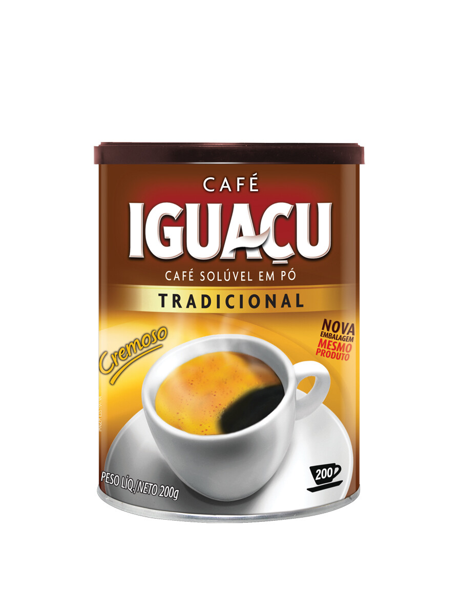 Café Iguaçu Tradicional Lata 200 grs Café Iguaçu Tradicional Lata 200 grs