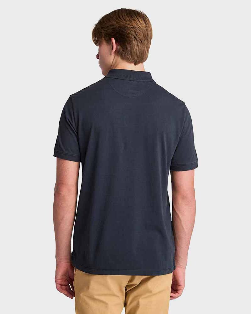 Polera Washed Short Sleeve Hombre 3728