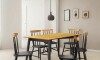 Juego de comedor 6 Sillas - Udine Ebano