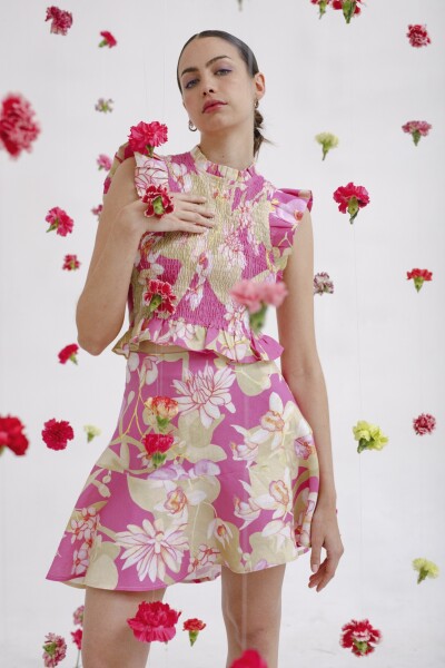 FALDA CALA PRINT SS23 Estampa Sobr