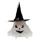 Gorro de Bruja Colgante Blanco