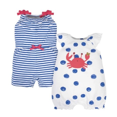 Pack de 2 rompers Cangrejito