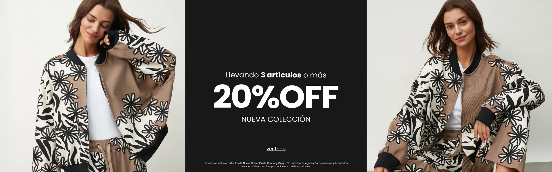 20% OFF LLEVANDO 3