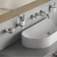 JABONERA PLATO DE VIDRIO METAL CR MANCHESTER 000